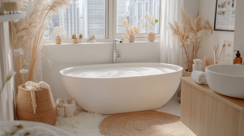 Stylish Freestanding Bathtub